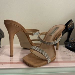 Steve Madden crystal sandals